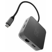 Green Cell 6 Ports Docking Station for Macbook Pro Dell Xps, Lenovo X1 Carbon and Others  Ak61 5903317224587