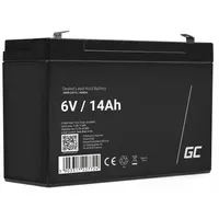 Green Cell 6V 14Ah Agm akumulators  Csb-614/Agm34 5903317227724