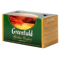 Greenfield Golden Ceylon melnā tēja 25X2G  Gf003523