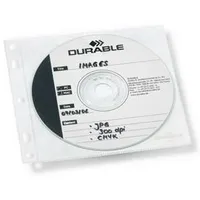Kabatas Cd/Dvd diskiem,  ar perforāciju, 10 gab., Durable Du523919