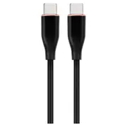 Kabelis Gembird Premium silicon Usb Type-C Male - 1.5M Black  Cc-Usb2S-Cmcm-1.5M-Bk 8716309132053