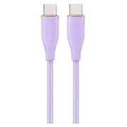 Kabelis Gembird Premium silicon Usb Type-C Male - 1.5M Violet  Cc-Usb2S-Cmcm-1.5M-P 8716309132213