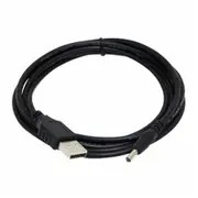 Kabelis Gembird Usb Male - 3.5Mm Charger 1.8M Black  Cc-Usb-Amp35-6 8716309076203