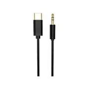 Kabelis Gembird Usb type-C Male - 3.5 mm Female 1.5M Black  Cca-Cm3.5M-1.5M 8716309129756