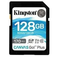 Kingston  128Gb Sdxc Canvas Go Plus 170R Sdg3/128Gb 740617301458