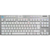 Logitech G915 Tkl Lightspeed Wireless Mechanical Gaming Keyboard - White Nordic Tactile  920-009663 5099206090026