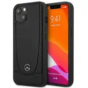 Mercedes Leather Urban Back Case Aizsargapvalks Priekš Apple iPhone 15 Plus  Mehcp15Marmbk 3666339171865