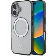 Mercedes Printed logo Magsafe Aizsargapvalks Priekš Apple iPhone 16  Mehmp16S23Huokc 3666339326043