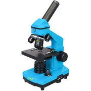 Mikroskops ar Eksperimentālo Komplektu K50 Levenhuk Rainbow 2L Plus Debeszilā Krāsā 64X -  69068 5905555007090