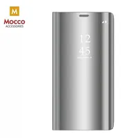 Mocco Clear View Cover Case Grāmatveida Maks Telefonam Samsung Galaxy A02S Sudraba  Mo-Cl-Sa-A02S-Si 4752168097151