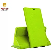 Mocco Smart Magnet Book Case Grāmatveida Maks Telefonam Samsung A805 / A905 Galaxy A80 A90 Zaļš  Mc-Mag-A80-Ge 4752168069950