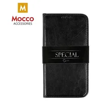 Mocco Special Leather Case Grāmatveida Ādas Telefona Maciņš Priekš Samsung J400 Galaxy J4 2018 Melns  Mc-Sb-C-Sa-J400-Bk 4752168047118