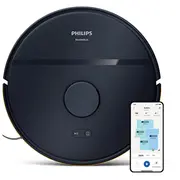 Philips 2000. sērijas Putekļsūcējs robots ar mazgāšanas funkciju, Pusnakts zils  Xu2000/10 8720389037825