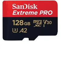 Sandisk Extreme Pro 128Gb Microsdxc  Sdsqxcd-128G-Gn6Ma 619659188528