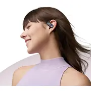Shokz Open Fit Air Austiņas ar kaulu vadīšanas tehnoloģiju, Melnas  T511-St-Bk 810092678663