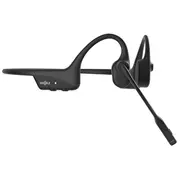 Shokz Opencomm2 2025 Upgrade Wireless Bluetooth Bone Conduction Videoconferencing Headset with Usb-C Charging Port  16 Hr Talk Time, 29M Range, 1 Charge Time Includes Noise Cancelling Boom Mic, Black C120-An-Bk-Eu 810160663232 Akgskzsbl0070