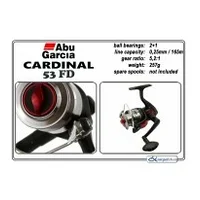 Spole Abu Garcia Cardinal - 53 Fd  Ag-C53Fd