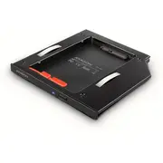 Axagon Rss-Cd09 2.5 Ssd/Hdd caddy into Dvd slot, 9.5 mm, Led, Alu 