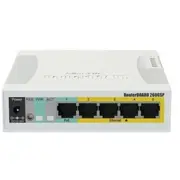 Switch Mikrotik Css106-1G-4P-1S 5X10Base-T / 100Base-Tx 1000Base-T 1Xsfp  4752224002297