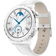 Viedpulksteni Huawei  Watch Gt 3 Pro 43Mm Leather Strap White 55028825 6941487253722