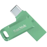Zibatmiņa Sandisk Ultra Dual Drive Go Usb-A / Usb Type-C 64Gb Absinthe Green  Sdddc3-064G-G46Ag 619659204204