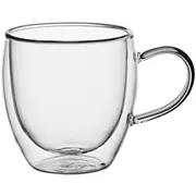 2 dubultsienu stikla krūžu komplekts 250 ml, 9010, Kamille  9010 5904734062936