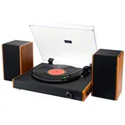 Adler Ad 1915 Vinilplašu atskaņotājs ar Usb/Bluetooth/Usb ierakstīšanas funkciju un 2 skaļruņiem  5905575907615