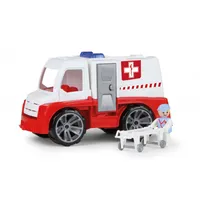 Ātras palīdzības mašīna ar cilvēciņu un ratiņiem Truxx 29 cm kastē Čehija L04456 