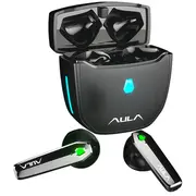 Aula F101 Tws bezvadu Hi-Fi  spēļu stereo austiņas/ Bluetooth 5.0/ Hd Mic/ Uzlādes korpus/ Melns 6948391282015