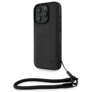 Bmw Leather Signature and Strap Case Maciņš priekš Apple iPhone 16 Pro Max  Bmhcp16X23Rmrlk 3666339323479