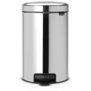 Brabantia atkritumu tvertne ar pedāli Newicon, 12 l, Brilliant Steel  113581 8710755113581