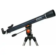 Celestron Astromaster 70Az R teleskops ar telefona adapteri un mēness filtru, Refraktori  822004