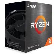 Cpu Amd Desktop Ryzen 5 5600X Vermeer 3700 Mhz Cores 6 32Mb Socket Sam4 65 Watts Box 100-100000065Box  730143312042