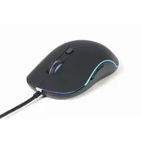 Datorpele Gembird Illuminated Large Size Wired Mouse Black  Mus-Ul-02 8716309127219