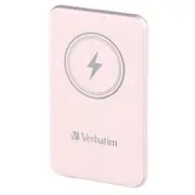 Enerģijas krātuve Verbatim Charge n Go 5000Mah Magnetic Wireless Pink  32243V 0023942322436