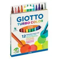 Flomāsteri 12 krāsas kartona iepakojums,  Giotto Fil07120