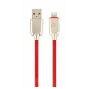 Gembird Usb Male - Lightning Premium rubber 2M Red  Cc-Usb2R-Amlm-2M-R 8716309107914