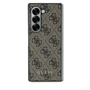 Guess 4G Case Aizsargapvalks priekš Samsung Galaxy Z Fold 6 / brūns  Guhczfd6Gf4Gbr 3666339322212