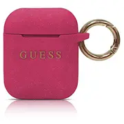 Guess Guaccsilglfu Silikona Somiņa Austiņām Priekš Airpods  3700740463819