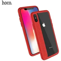Hoco Premium Star Shadow Back Case Aizmugurējais Silikona Apvalks Priekš Apple iPhone X / Xs Sarkans  Hc-St-Sh-Ip-X-Re 6957531064947