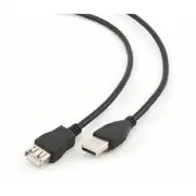 Kabelis Gembird Usb Male - Female 3M Black  Ccp-Usb2-Amaf-10 8716309041959
