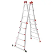 Kāpnes daudzfunkcionālās M80 / alumīnija 4X5 pakāpieni  037520007 4007126751928