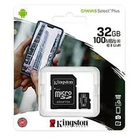 Kingston Canvas Select Microsdhc 32Gb  Adapter Sdcs2/32Gb 740617298680