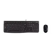 Klaviatūra  Pele Logitech Desktop Mk120 Usb 920-002563 5099206020672