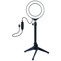 Led Ring Lamp 12Cm With Desktop Tripod Mount Up to 24.5Cm, Usb  Pkt3031 9990000940493