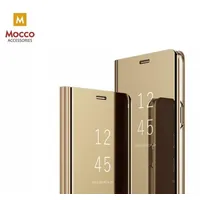 Mocco Clear View Cover Case Grāmatveida Maks Telefonam Samsung Galaxy S23 Zeltains  Mo-Cl-Sa-S23-Go 4752168113233