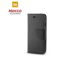 Mocco Fancy Book Case Grāmatveida Maks Telefonam Apple iPhone Xs / X Melns  Mc-Fn-Iph-X/Xs-Bk 4752168056325