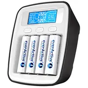 Nc-1000M lādētājs everActive iepakojumā 1 gb.  Bc.nc1000M 5903205771759