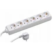 Pagarinātājs Belight Extension Cord with 6 sockets Earthed 5M  5901854565514