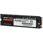 Patriot Viper Pv593 M.2 Pci-E Gen5 x4 Nvme2 4Tb Ssd  Pv593P4Tbm28H 4711378430639 Diapatssd0086